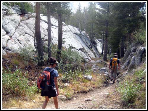 Hiking to Merced Lake